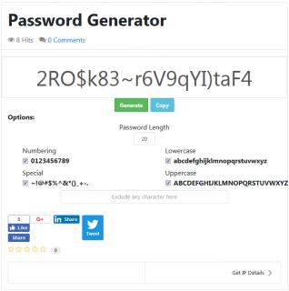 password